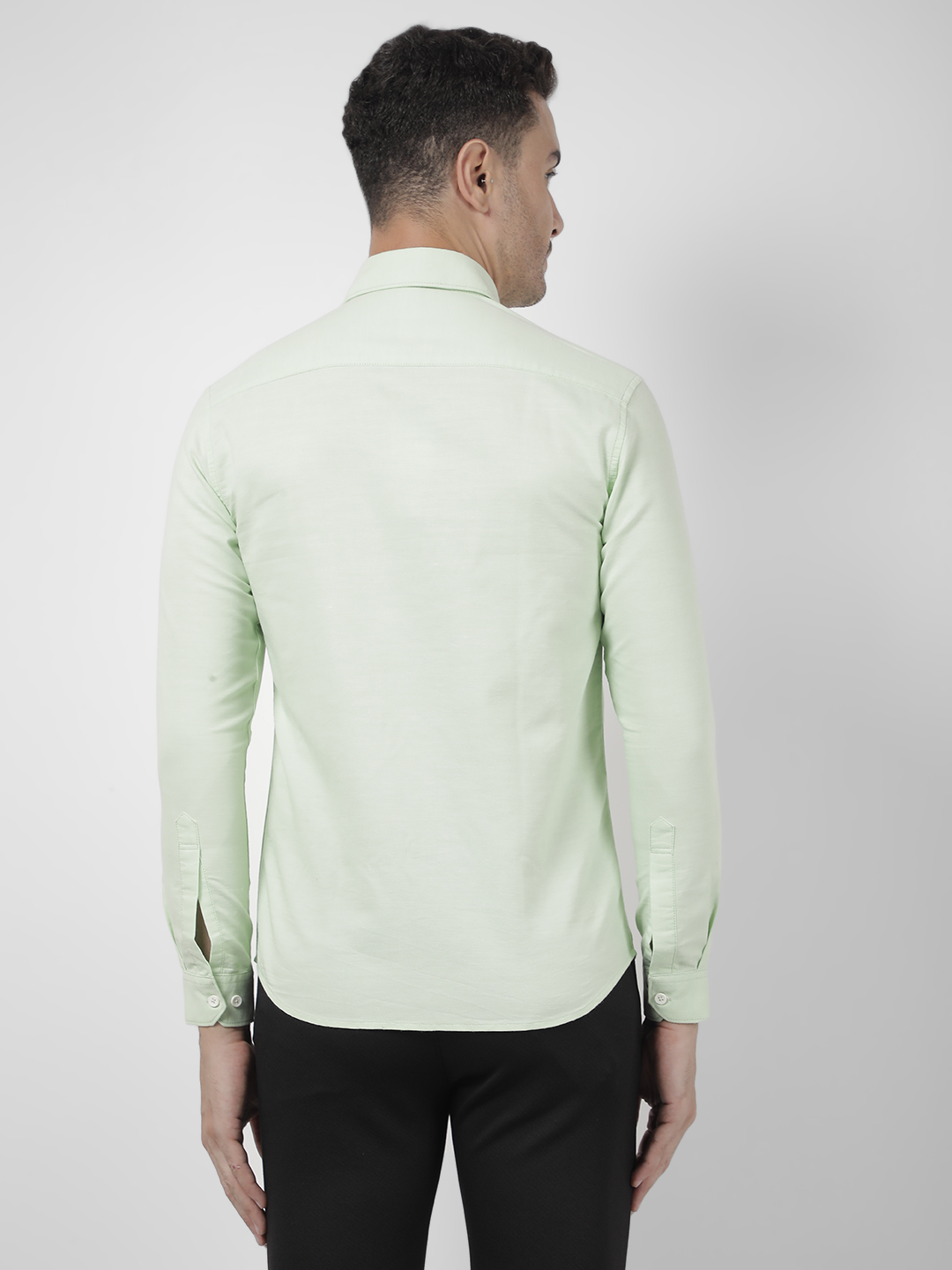 Numero Uno Men SOLID Green Shirt